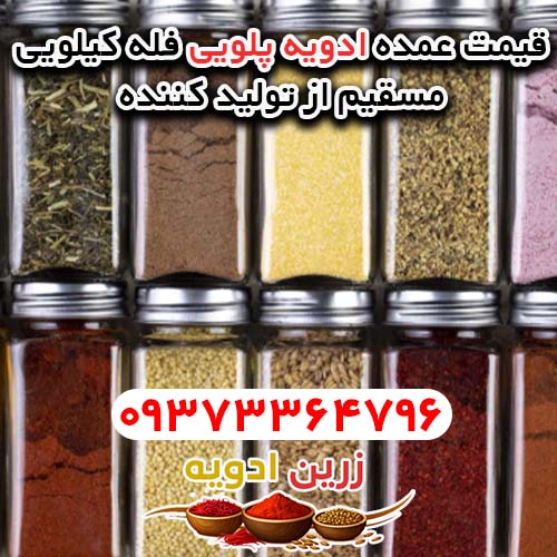 قیمت ادویه پلویی فله ای کیلویی 1405
